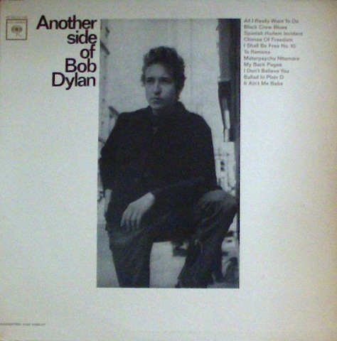 альбом Bob Dylan - Another Side of Bob Dylan [Vinyl-Rip] в формате FLAC скачать торрент