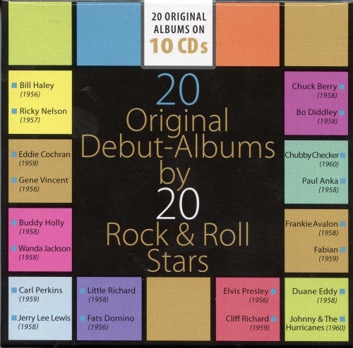 20 Original Debut Albums by 20 Rock & Roll Stars [10CD]