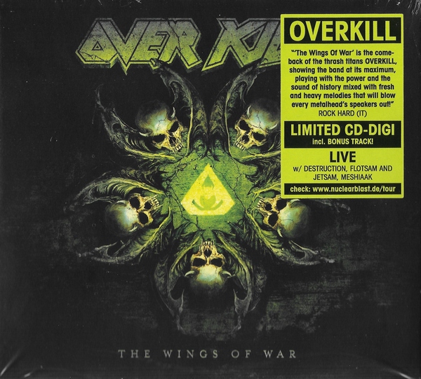 альбом Overkill - The Wings Of War [Limited Digipak] в формате FLAC скачать торрент
