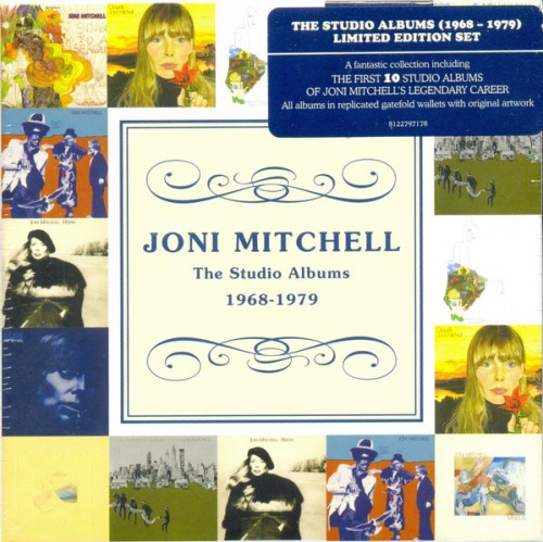сборник Joni Mitchell - The Studio Albums 1968 - 1979 [10CD Box Set] в формате FLAC скачать торрент