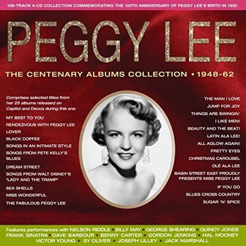 альбом Peggy Lee-The Centenary Albums Collection 1948-62 в формате FLAC скачать торрент